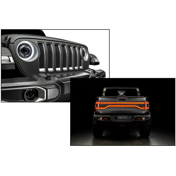 Load image into Gallery viewer, Oracle Lighting Oculus 9&quot; Bi-LED Projector Headlights for 18-24 Jeep Wrangler JL &amp; 20-24 Gladiator JT
