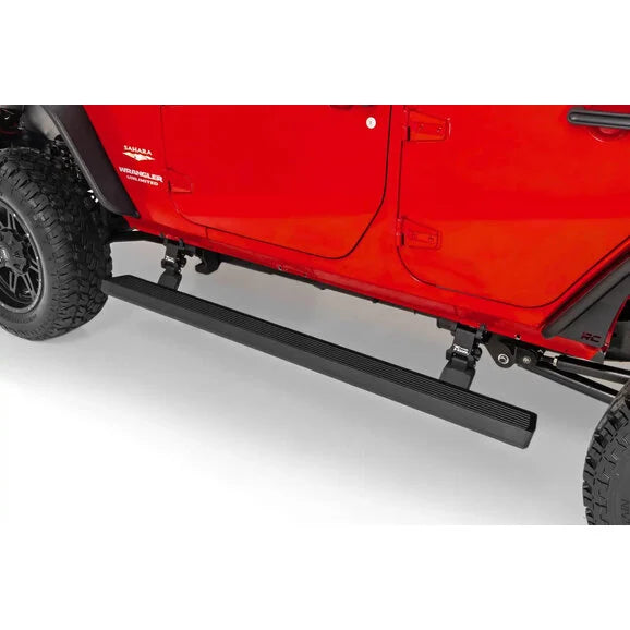 Load image into Gallery viewer, Rough Country PSR610330 Power Running Boards- Dual Electric Motor for 07-18 Jeep Wrangler JK Unlimited 4-Door
