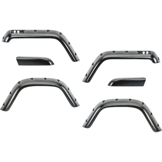 Quadratec 6" Pocket Style Fender Flares for 76-86 Jeep CJ-5 & CJ-7