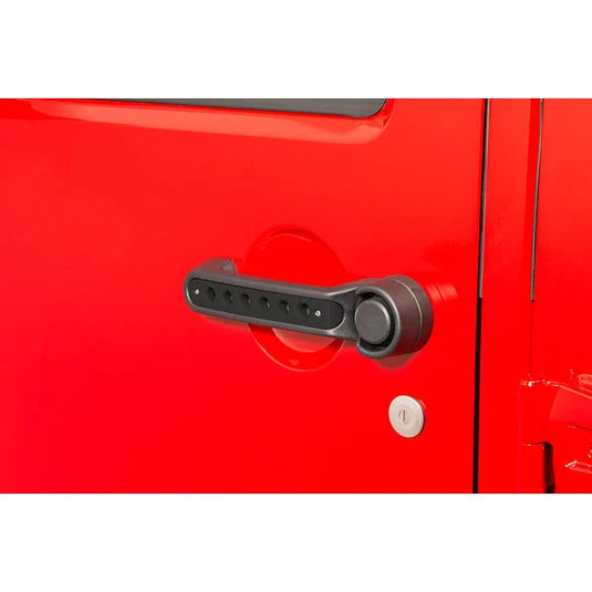 DV8 Offroad Door & Tailgate Handle Inserts for 07-18 Jeep Wrangler JK 2 Door