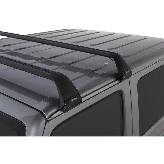 Rhino-Rack SG60 Gutter-Mount Vortex 2-Bar Roof Rack for 07-24 Wrangler JL & JK