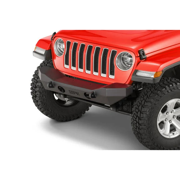 Load image into Gallery viewer, Body Armor JL-19532 Front Mid Width Winch Bumper for 18-21 Jeep Wrangler JL &amp; Gladiator JT
