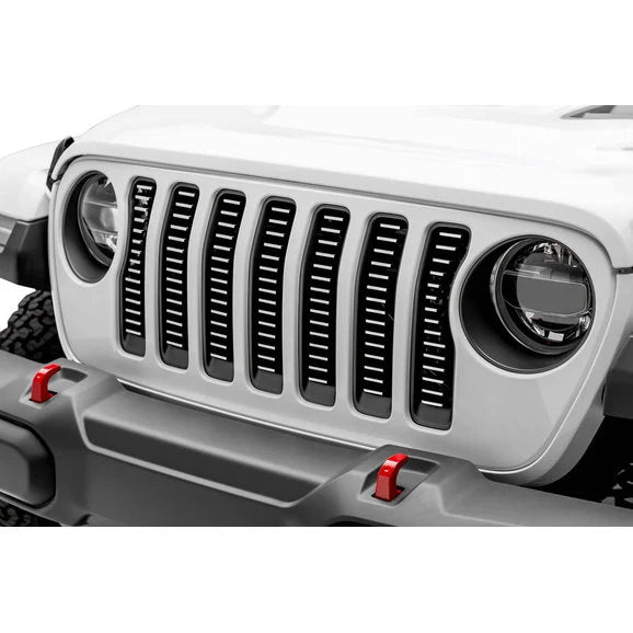 Load image into Gallery viewer, T-Rex 6204933 Billet Tubular 1-Pc Brushed Aluminum Grille for 18-23 Jeep Wrangler JL
