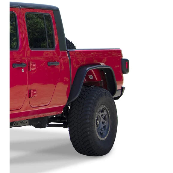 Fishbone Offroad Tube Fenders for 18-24 Jeep Wrangler JL & 20-24 Gladiator JT