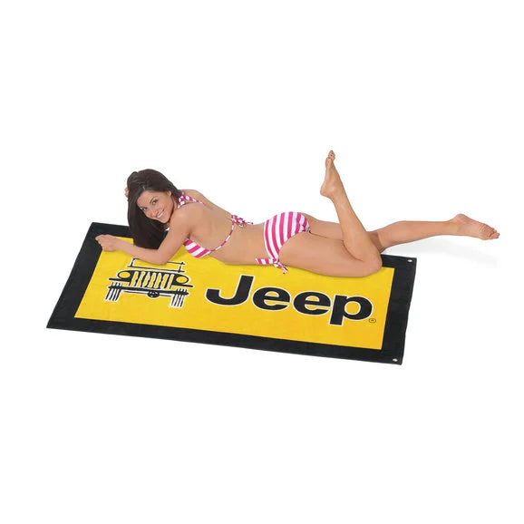 Load image into Gallery viewer, Insync Jeep Logo Towel 2 Go Seat Cover
