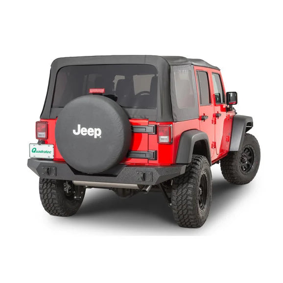 Load image into Gallery viewer, Rugged Ridge Spartan Full Width Rear Bumper for 07-18 Jeep Wrangler JK
