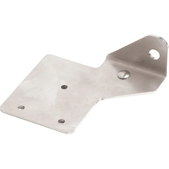 Quadratec Stainless Steel CB Antenna Mount for 76-02 Jeep CJ & Wrangler- Rear Passenger Mount