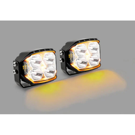 Carnivore J-Series Auxiliary Pod Light with Amber Backlight