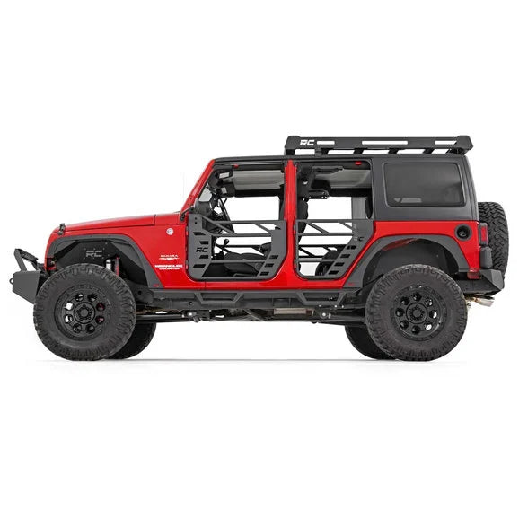 Load image into Gallery viewer, Rough Country Roof Rack System for 07-18 Jeep Wrangler JK
