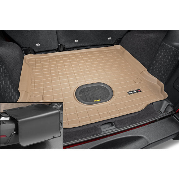 Load image into Gallery viewer, WeatherTech Cargo Liner for 15-18 Jeep Wrangler Unlimited JK 4 Door with All Weather Subwoofer
