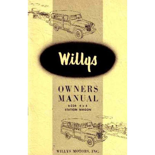 Bishko Automotive Literature Factory Authorized Owners Manuals for Classic Willy's Jeeps