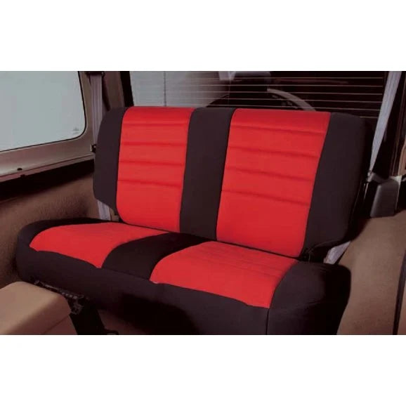 Load image into Gallery viewer, Rugged Ridge Neoprene Custom-Fit Rear Seat Cover for 97-02 Jeep Wrangler TJ
