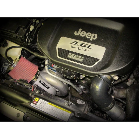 RIPP Superchargers 15JKSDS36-A Supercharger Kit with Intercooler for 2015 Jeep Wrangler JK with 3.6L Pentastar Engine & Automatic Transmission