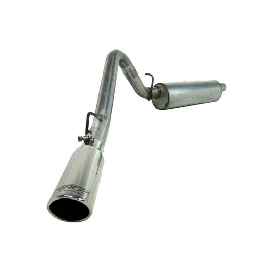 MBRP S5512AL Installer Series Cat Back Exhaust System in Aluminized Steel for 97-99 Jeep Wrangler TJ with 2.5L I-4 & 4.0L I-6 Engines