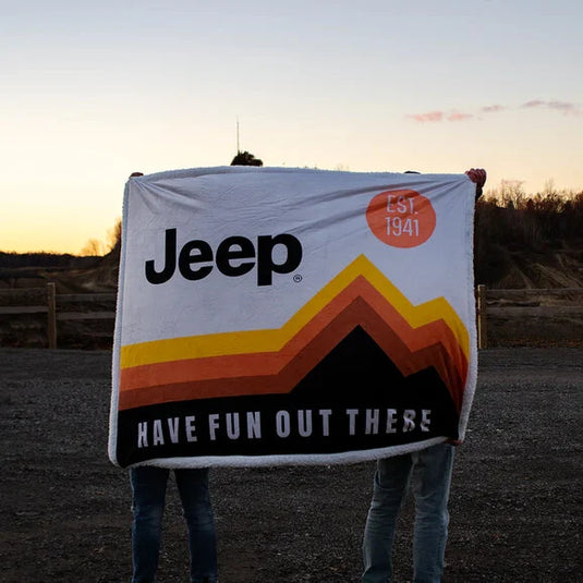 Jeep Merchandise Jeep Have Fun Out There Blanket