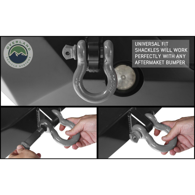 Load image into Gallery viewer, Recovery Shackle 3/4&quot; 4.75 Ton - Gray Universal
