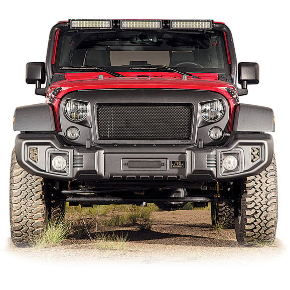 Rugged Ridge 11544.01 Spartacus Front Bumper for 07-18 Jeep Wrangler JK