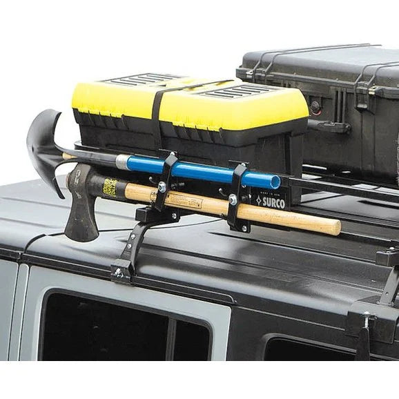 Load image into Gallery viewer, Surco AX100 Axe &amp; Shovel Mount Brackets for Safari Rack
