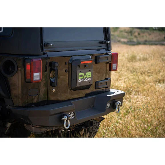 Load image into Gallery viewer, DV8 Offroad TSJK-01 Spare Tire Delete for 07-18 Jeep Wrangler JK
