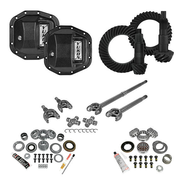 Load image into Gallery viewer, Yukon Gear &amp; Axle Ring and Pinon Gear Kits for 18-24 Jeep Wrangler JL with Front M186 &amp; Rear M220 Axles
