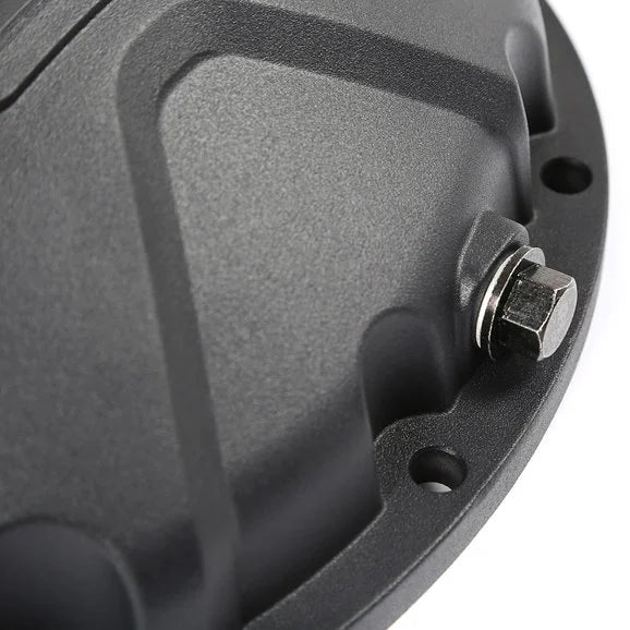 Load image into Gallery viewer, Rugged Ridge 16595.14 Boulder Aluminum Differential Cover in Black for Dana 35 Axle Assemblies
