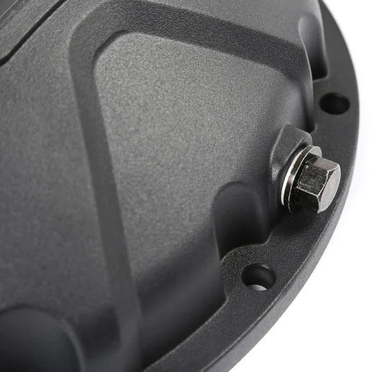 Rugged Ridge 16595.14 Boulder Aluminum Differential Cover in Black for Dana 35 Axle Assemblies