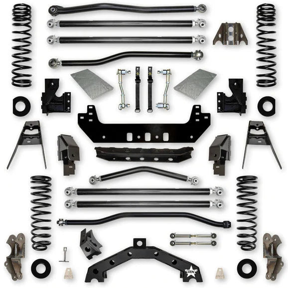 Rock Krawler 4.5in X Factor X2 Long Arm Suspension for 18-24 Jeep Wrangler JL Unlimited 4-Door