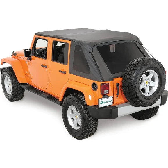 Rampage Products 106035 Complete Trail Top Frameless Soft Top for 07-18 Jeep Wrangler Unlimited JK 4 Door