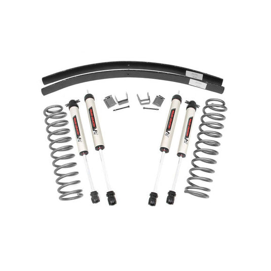 Rough Country 3in Add-a-Leaf Lift Kit for 84-01 Jeep Cherokee XJ