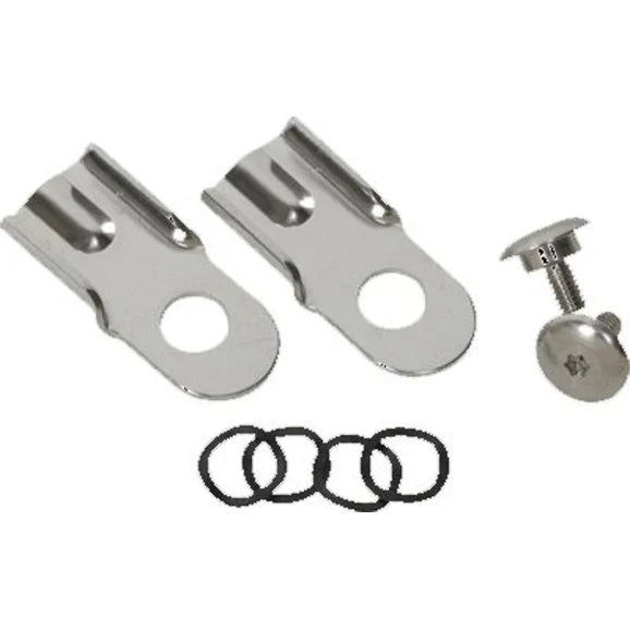 Kentrol 30564 Stainless Steel Tailgate Latch (pair) for 76-86 Jeep CJ-7 & CJ-8