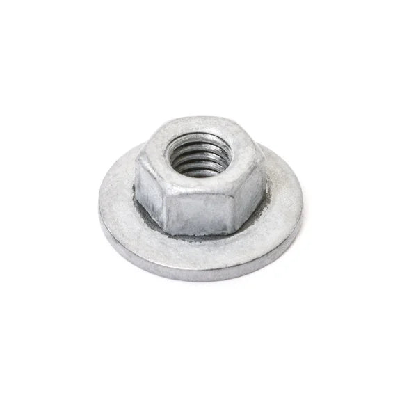 Load image into Gallery viewer, Mopar 6104725AA Nut &amp; Washer, M6x1.00 for 07-24 Jeep Wrangler JK, JL and Gladiator JT
