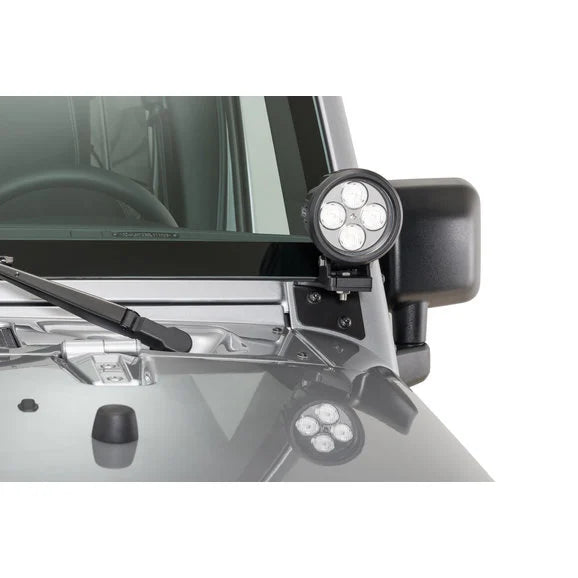 Load image into Gallery viewer, Quadratec 12110 Windshield Light Mounting Bracket for 07-18 Jeep Wrangler JK
