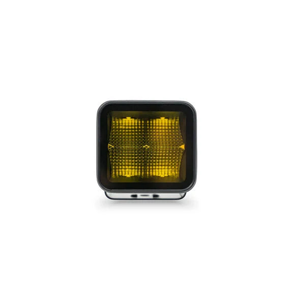 Load image into Gallery viewer, DV8 Offroad BE3EW40W-A 3&quot; Elite Series Amber LED Pod Light- Flood Beam Pattern
