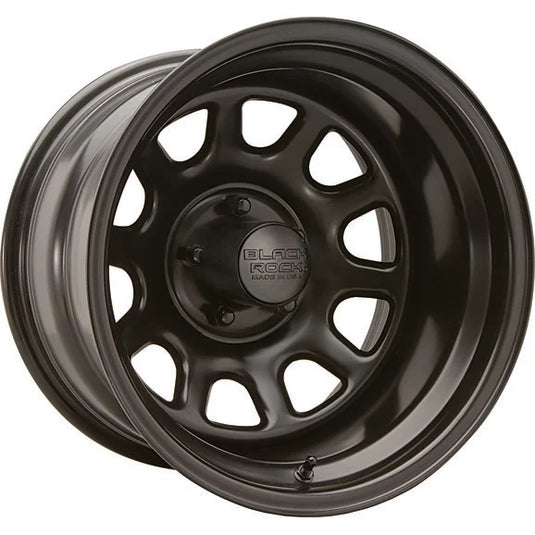 Black Rock 942785045 Series 942 Type D Wheel for 5x5 Bolt Pattern in 17x8 Size & 4.5" Backspacing