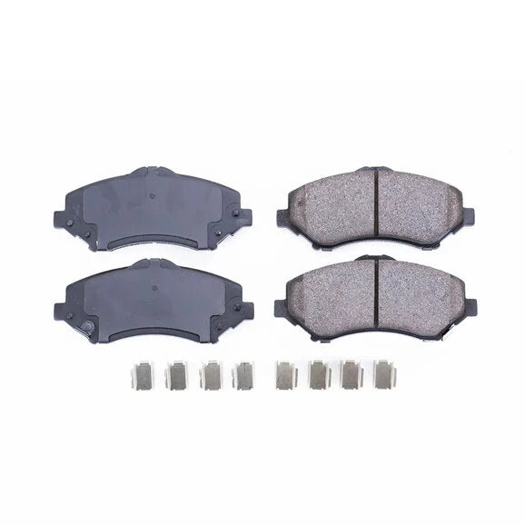 Load image into Gallery viewer, Power Stop Z17 Evolution Ceramic Brake Pads for 07-18 Jeep Wrangler JK
