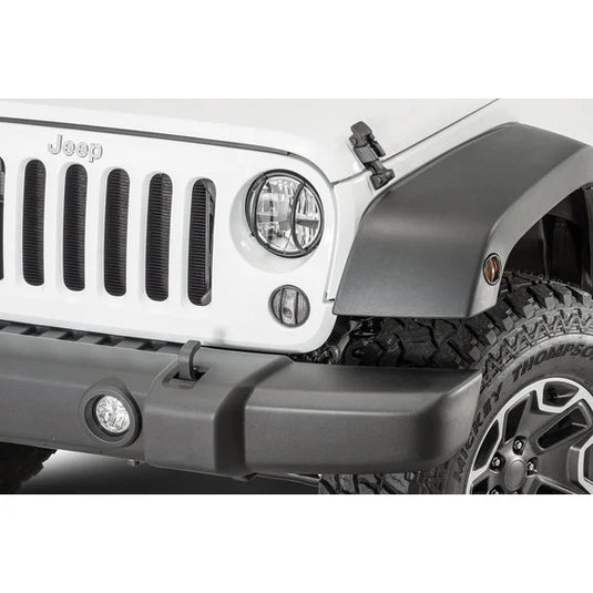 TACTIK 8 Piece Euro Guard Light Set for 07-18 Jeep Wrangler JK