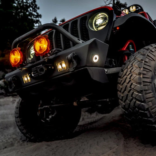 KC HiLiTES Cyclone V2 LED Rock Light Kit- 6 Lights