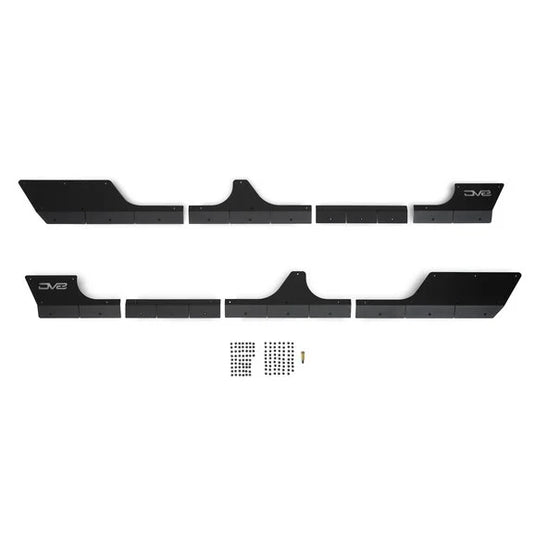 DV8 Offroad SRGL-09 Rock Skins for 20-24 Jeep Gladiator JT