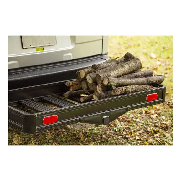 Load image into Gallery viewer, CURT 18113 Basket-Style Aluminum Cargo Carrier
