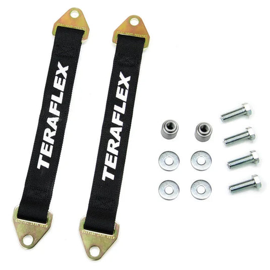 Teraflex 4853155 Front 15 1/8" Limiting Strap Kit for 07-18 Jeep Wrangler JK