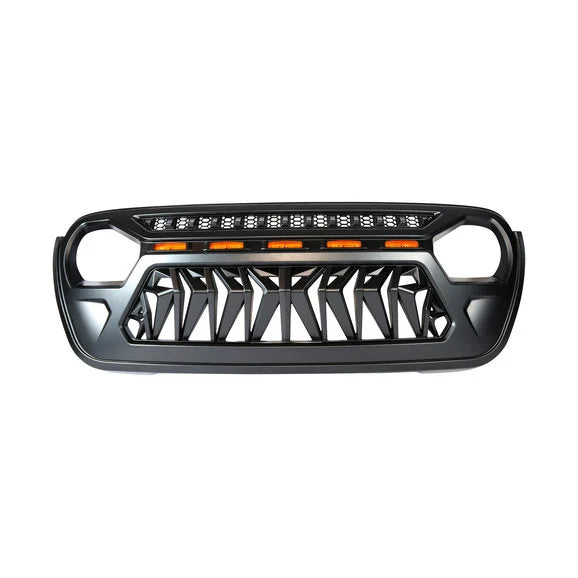 Load image into Gallery viewer, Overtread 19034 Borrego Front Grille for 18-23 Jeep Wrangler JL &amp; Gladiator JT
