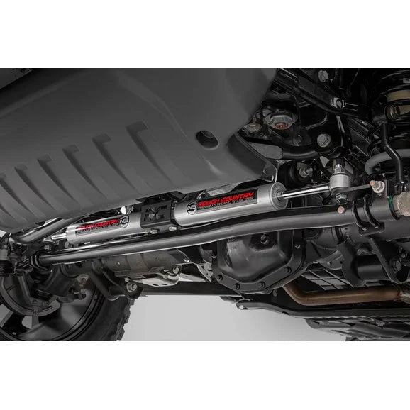 Load image into Gallery viewer, Rough Country 87304 N3 Dual Steering Stabilizer for 18-24 Jeep Wrangler JL &amp; Gladiator JT with 2.5-8 Inch Lift
