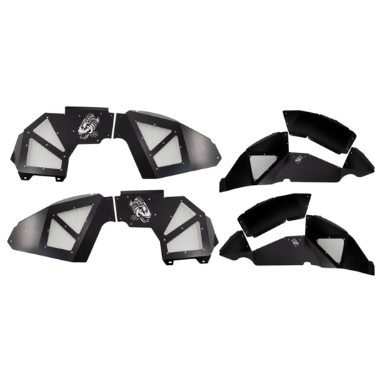 Fishbone Offroad Aluminum Inner Fenders for 18-24 Jeep Wrangler JL & Gladiator JT