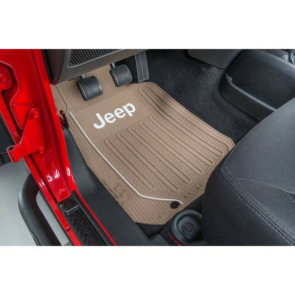 Load image into Gallery viewer, Plasticolor Jeep Logo Elite Series Front Floor Mats
