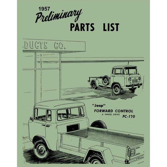 Bishko Automotive Literature Factory Authorized Parts Catalog for 41-73 Vintage Jeeps