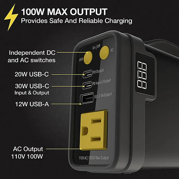 Load image into Gallery viewer, Scosche PBPi-SP PowerUp 32K Portable Power Station
