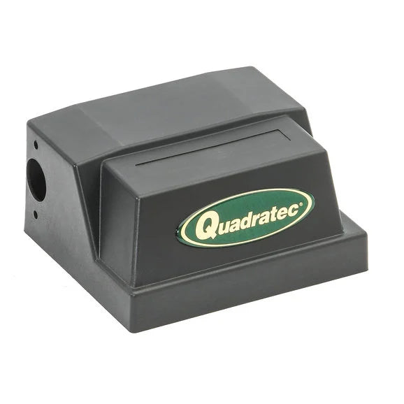 Quadratec Solenoid Cover in Black for Remote Solenoid Q Series Winches