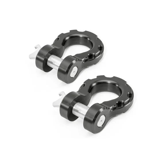 Load image into Gallery viewer, American Trail Products Billet D-Ring Shackles with Bottle Opener Pins
