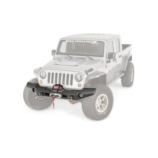 WARN 101420 Elite Series Front Bumper for 07-18 Jeep Wrangler JK