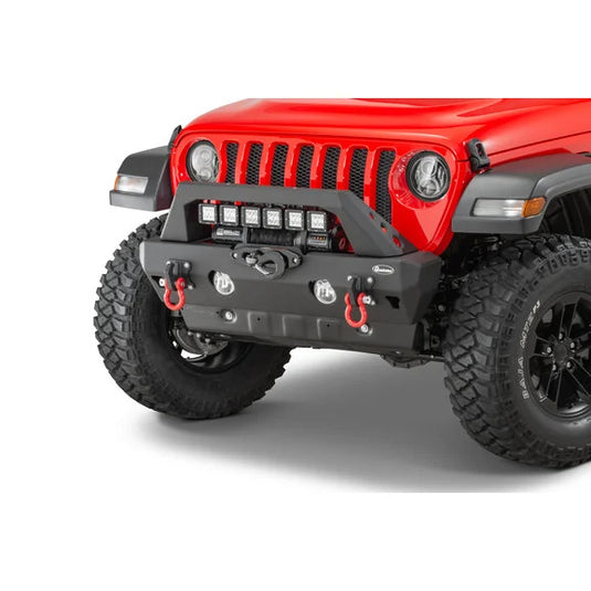 Quadratec Brute Strength™ Winch Bumper for 18-24 Jeep Wrangler JL & Gladiator JT